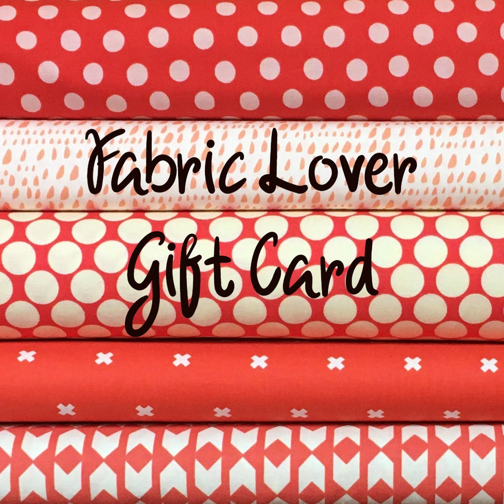 Fabric Lover Gift Card