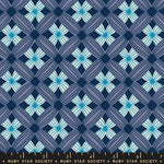 Tufted in Navy by Kimberly Kight for Ruby Star Society