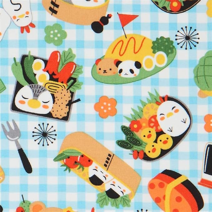 Kawaii Japanese Food Picnic by Trans-Pacific Textiles