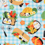 Kawaii Japanese Food Picnic by Trans-Pacific Textiles