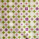 *rare* 'Ruby Star Spring' COTTON/LINEN by Melody Miller for Kokka - wide