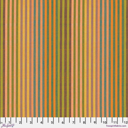 Kaffe Fassett Shot Cotton Caterpillar Stripe - Sunshine