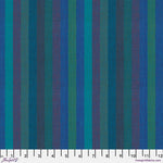 Kaffe Fassett Shot Cotton Broad Stripe - Blue