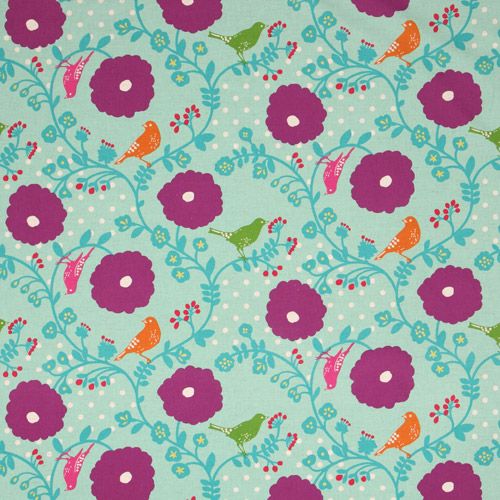 Madrigal COTTON/LINEN from the Echino Collection by Etsuko Furuya for Kokka Japan - wide