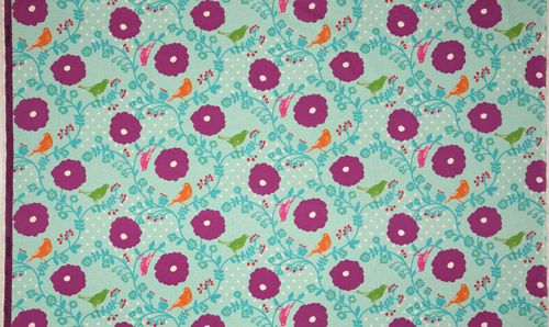 Madrigal COTTON/LINEN from the Echino Collection by Etsuko Furuya for Kokka Japan - wide