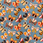 Butterflies 21 Wale Fine Cotton CORD by Dashwood Studios