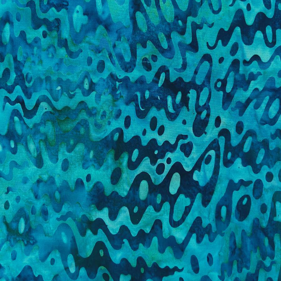 Artisan Batik Reflections in Ocean by Lunn Studios for Robert Kaufman