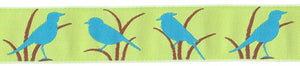 Blue Birds Ribbon (23mm)