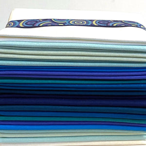 Solid Colours Bundle: Blue and Aqua
