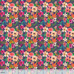 Floral Mixture in Plum by Blend Fabrics
