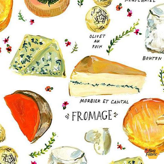 Fromage in White by August Wren for Dear Stella