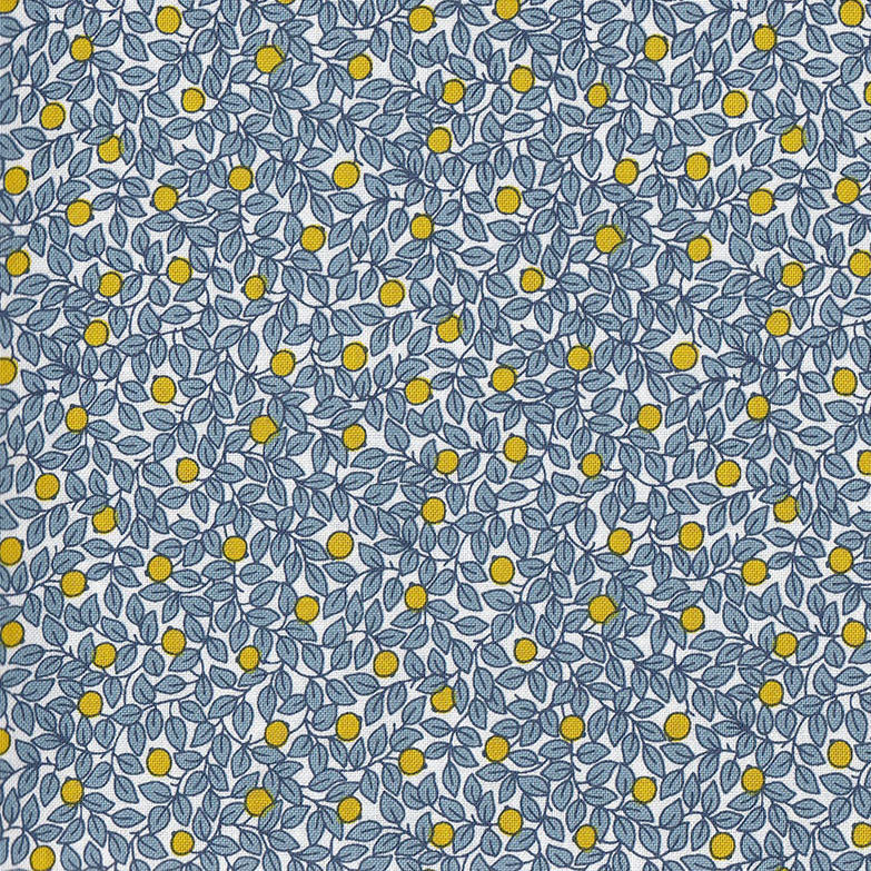 Hidcote Berry in Blue by Liberty Fabric