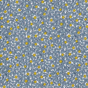 Hidcote Berry in Blue by Liberty Fabric