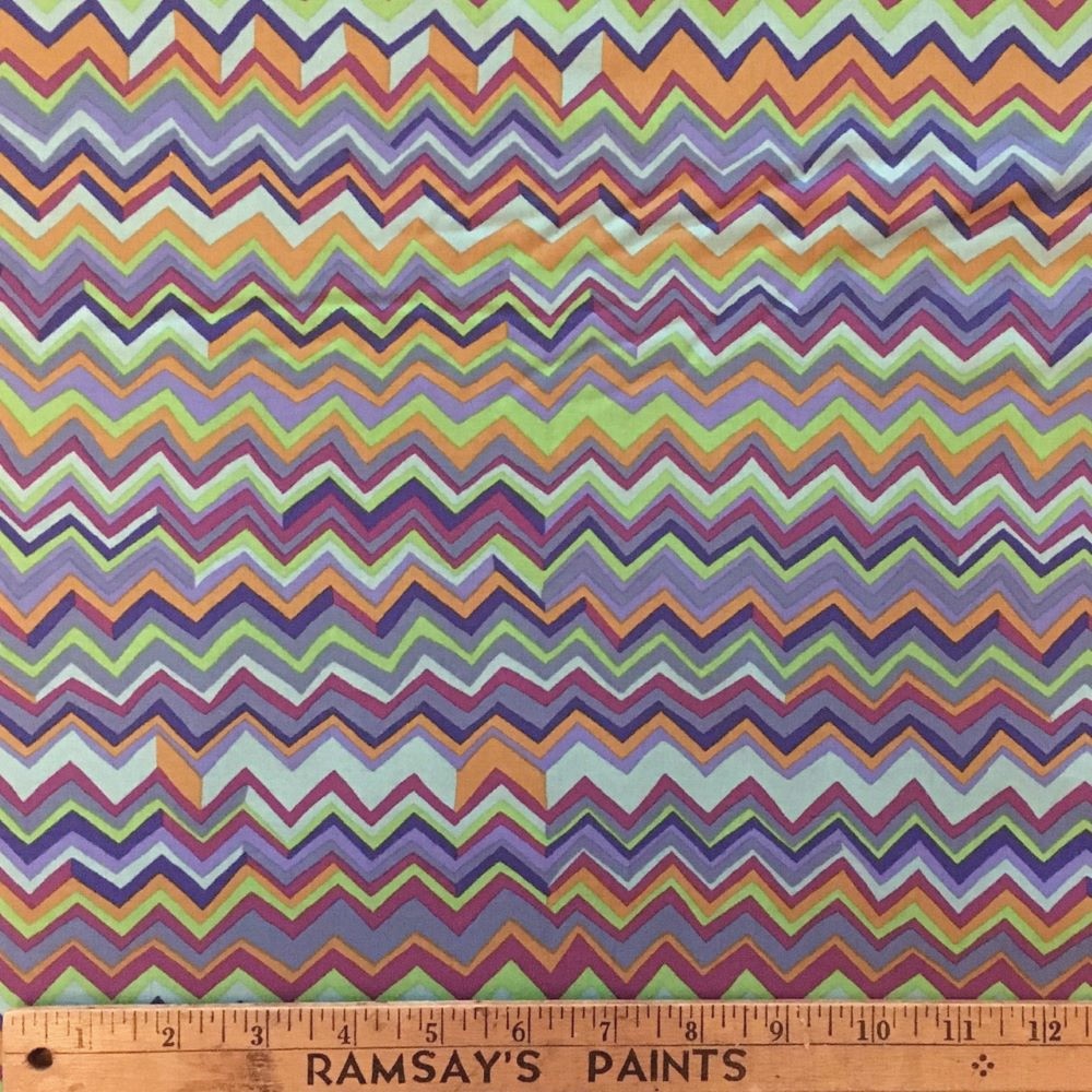 Zigzag in Moody by Brandon Mably for the Kaffe Fassett Collective