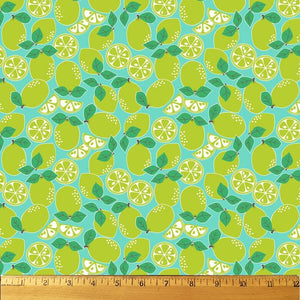 Limeade in Blue by Maude Asbury for Blend Fabrics