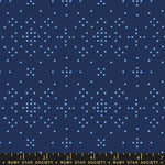Colander Dots in Navy by Kimberly Kight for Ruby Star Society