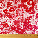 Dear Hearts Retro Heart Fabric from Springs Living