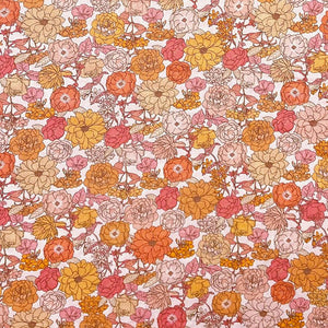 COTTON LAWN: London Calling 9 in Creamsicle by Robert Kaufman