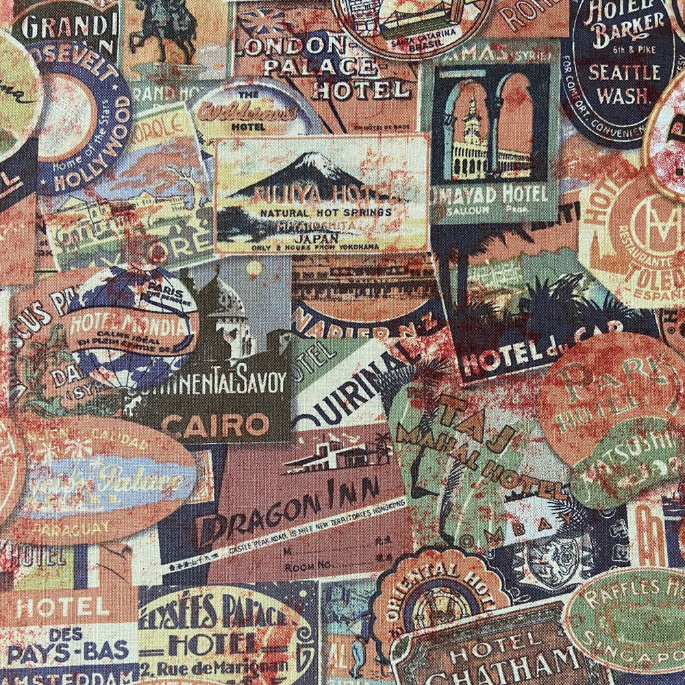 Travel Labels by Tim Holtz for Free Spirit