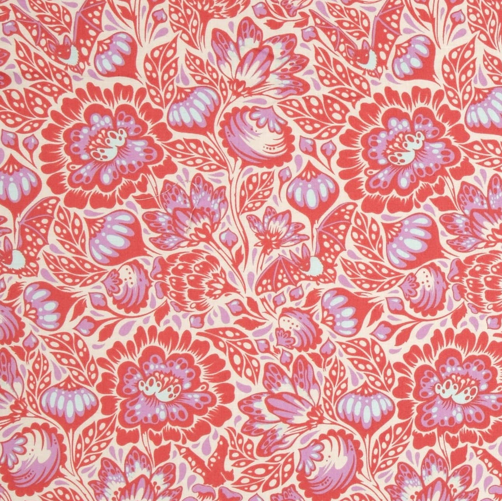 Bats in the Belfry in Plum by Tula Pink