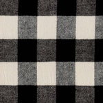 Primo Plaid FLANNEL in Black and White by Marcus Fabrics