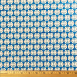 Welsummer Chicken Wire in Bright Blue by Kimberly Kight for Cotton + Steel
