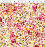 Berry Floral in Raspberry by Sue Zipkin for Clothworks