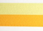 Yellow Stripe Ribbon (22mm)