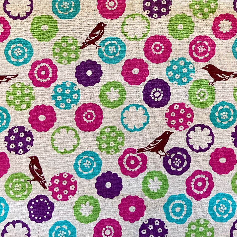 Bon Bon LINEN from the Echino Collection by Etsuko Furuya for Kokka Japan