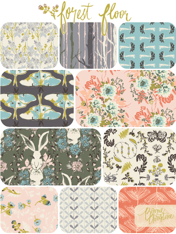 The Forest Floor Collection by Art Gallery Fabrics