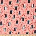Window Vine in Pink by Kimberly Kight for Cotton + Steel