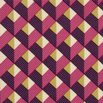 Chevron Strip fabric in purple by Joel Dewberry