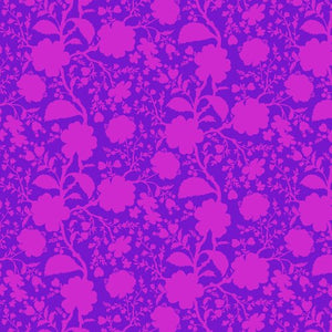 Tula Pink Wildflower Fabric from the True Colors Collection available in Canada at studiofabricshop.com 